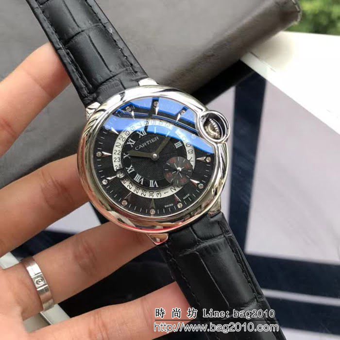 CARTIER卡地亞 新款 獨家首發 簡約時尚精品男士腕表 WSS2578
